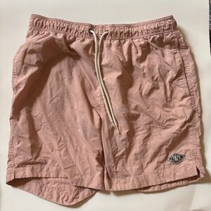 Mens Pacsun Pink Swim Trunks